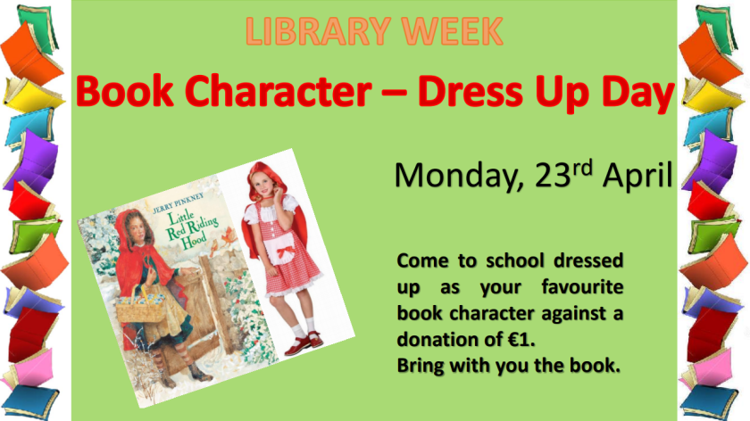 book character dress up day 2018